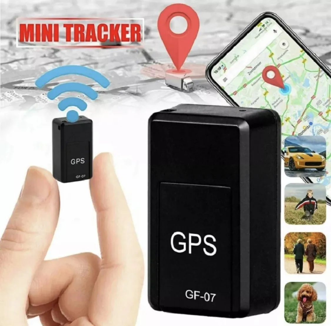 Thiết bị định vị GPS Tracker GF 07 |  Chính hãng - Giá rẻ - Chất lượng - Ship toàn quốc