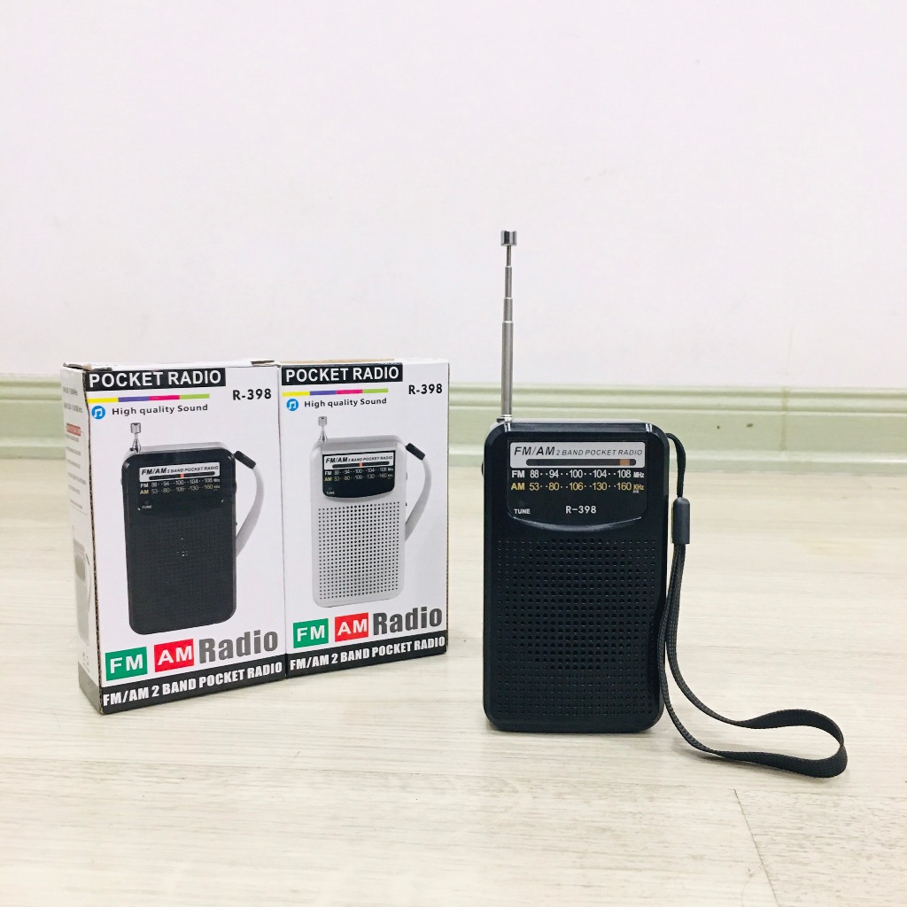 Radio FM Bỏ Túi R 398 - Chính hãng, giá rẻ, uy tín