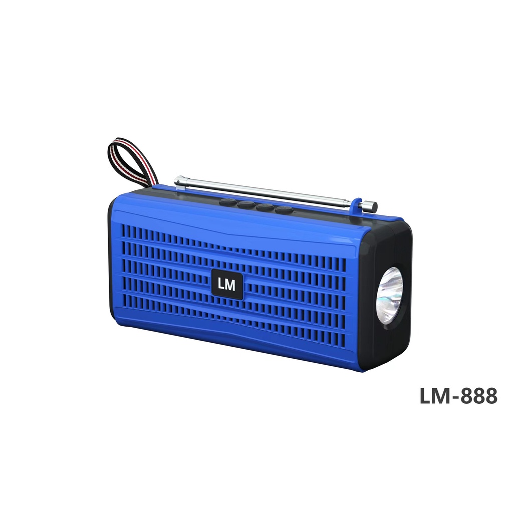 Loa bluetooth LM 888 kết hợp đài FM,AM