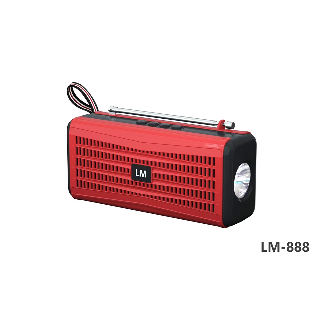 Loa bluetooth LM 888 kết hợp đài FM,AM