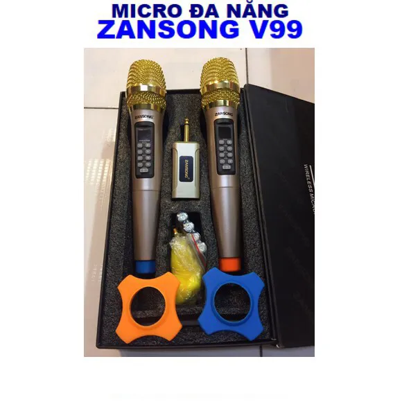Micro không dây Zansong V99 | Chính hãng - Giá rẻ - Chất lượng - Ship toàn quốc