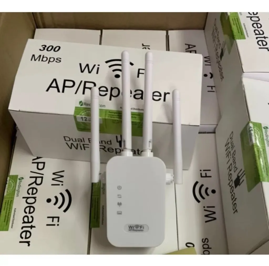 Bộ Kích Sóng Wifi 4 Râu REPEATER ( 300Mbps )