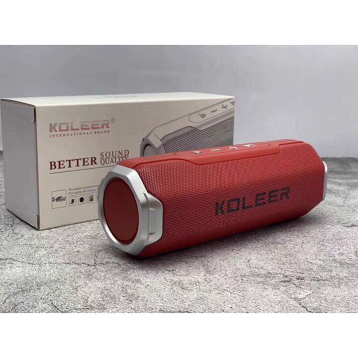 Loa bluetooth Koleer S218 - Bass Căng