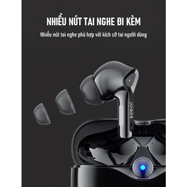 Tai Nghe Bluetooth ROBOT Airbuds T30