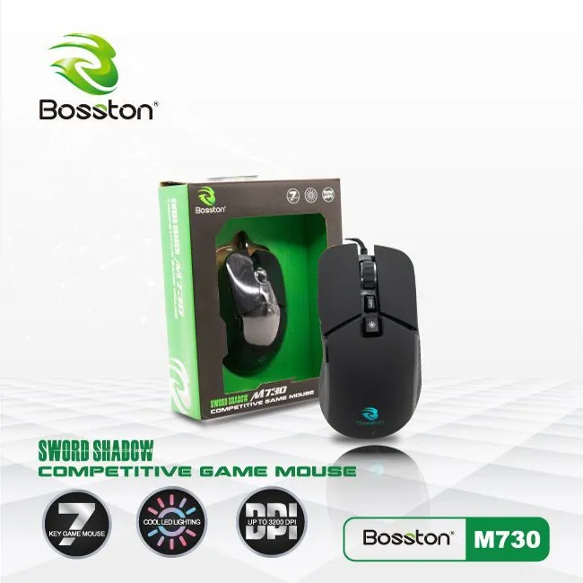 Chuột Gaming 7D Bosston M730 - Led cực đẹp