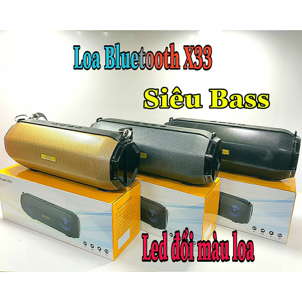 Loa Bluetooth X-33