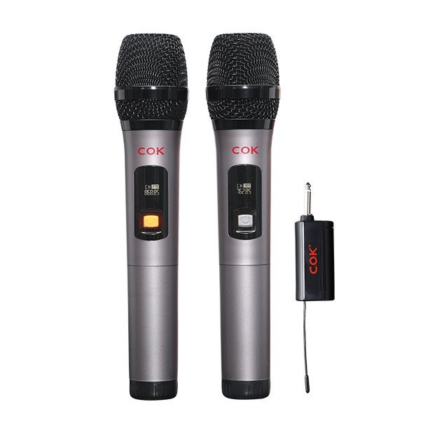 Micro Không Dây Karaoke COK 303 - Chính hãng, giá rẻ, uy tín