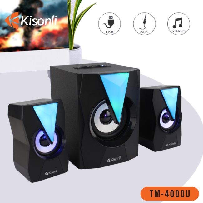 Loa vi tính 2.1 Kisonli TM 4000U