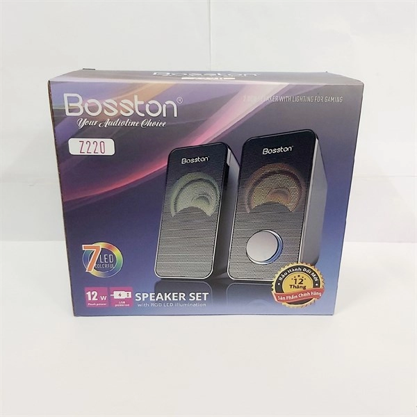 Loa Vi Tính Bosston Z220 có đèn LED RGB