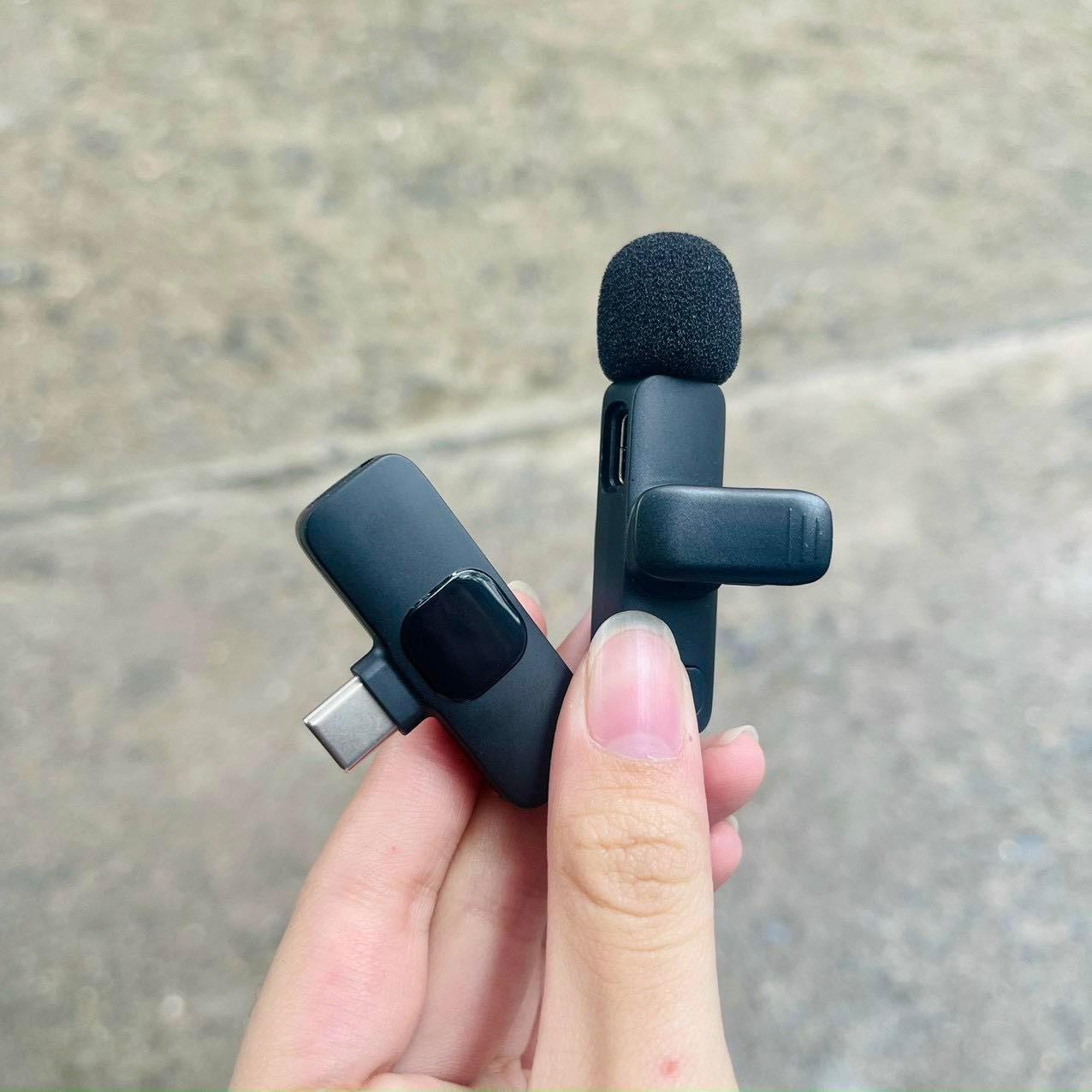 Micro Thu Âm Không Dây Cài Áo K9 Pro