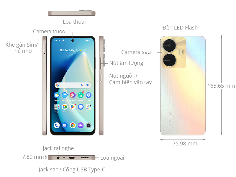 Điện thoại Realme C55