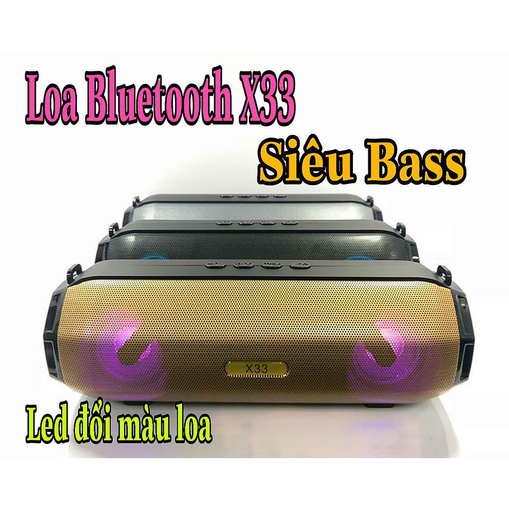 Loa Bluetooth X-33