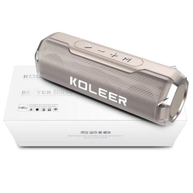 Loa bluetooth Koleer S218 - Bass Căng