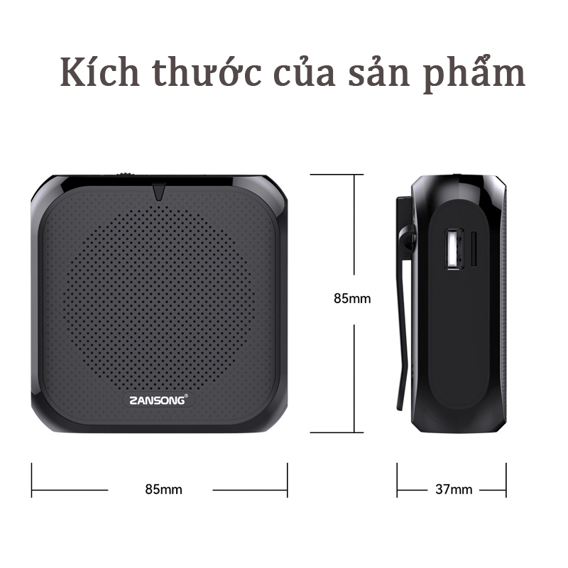 Mic trợ giảng ZANSONG M60