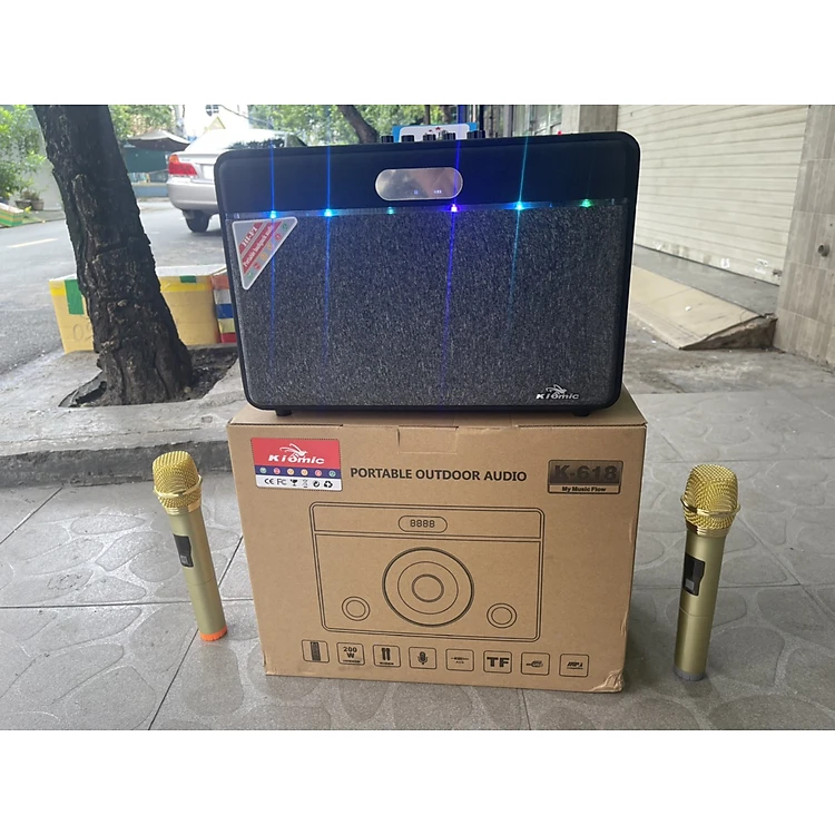 Loa karaoke Kiomic K618