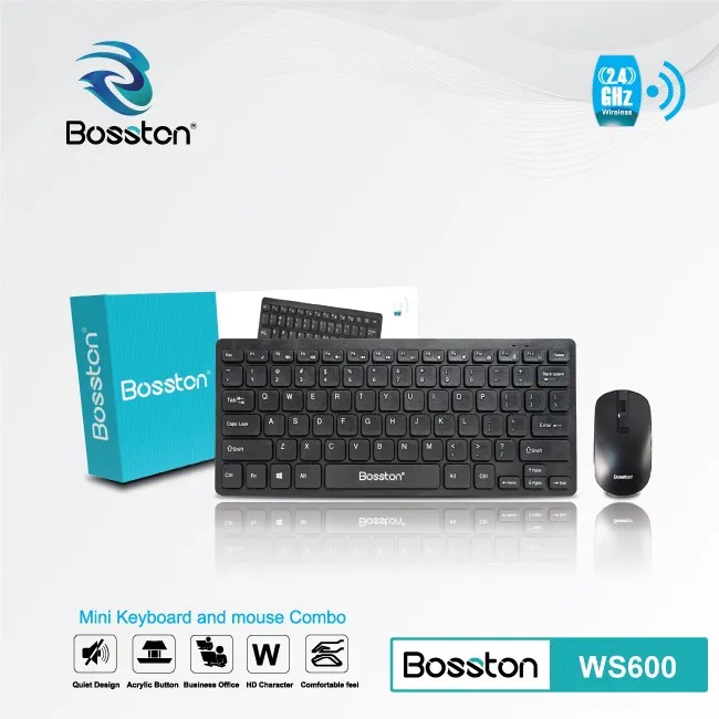 Bộ combo bàn phím + chuột mini Bosston WS600
